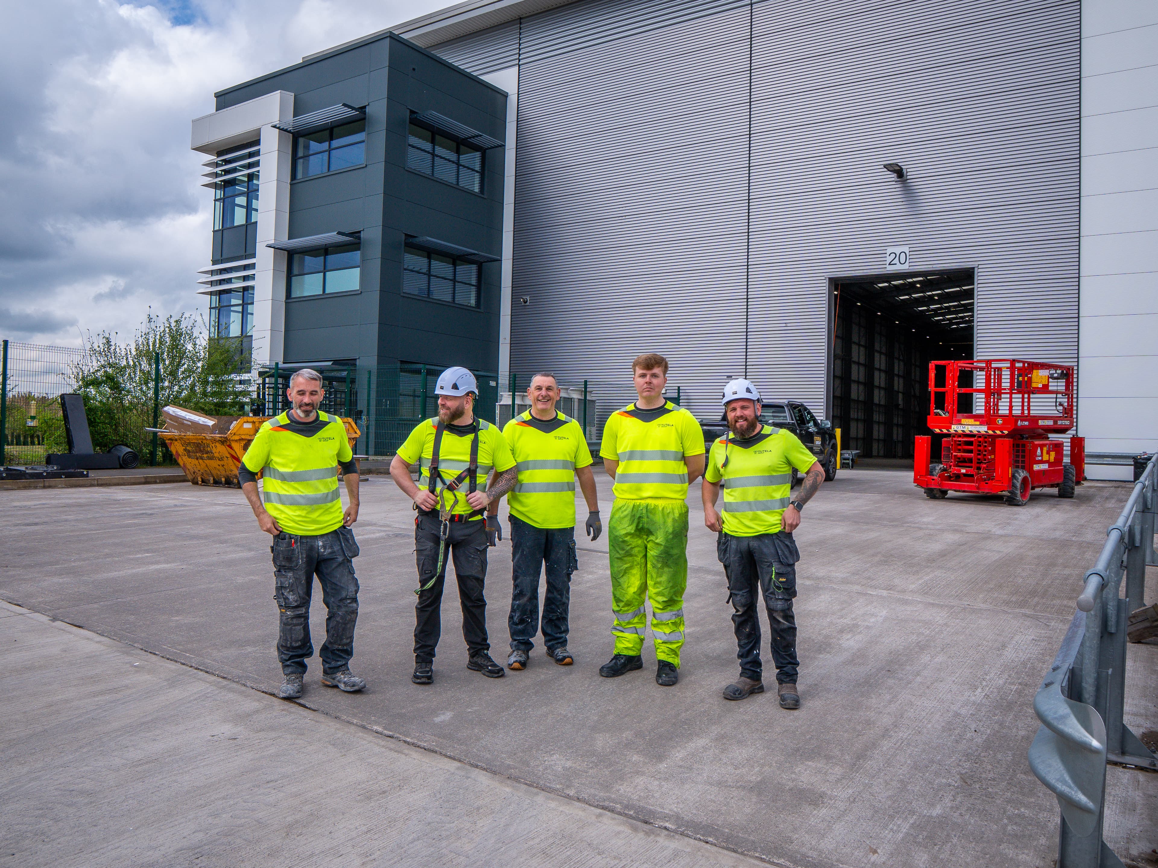 Completed workplace environment