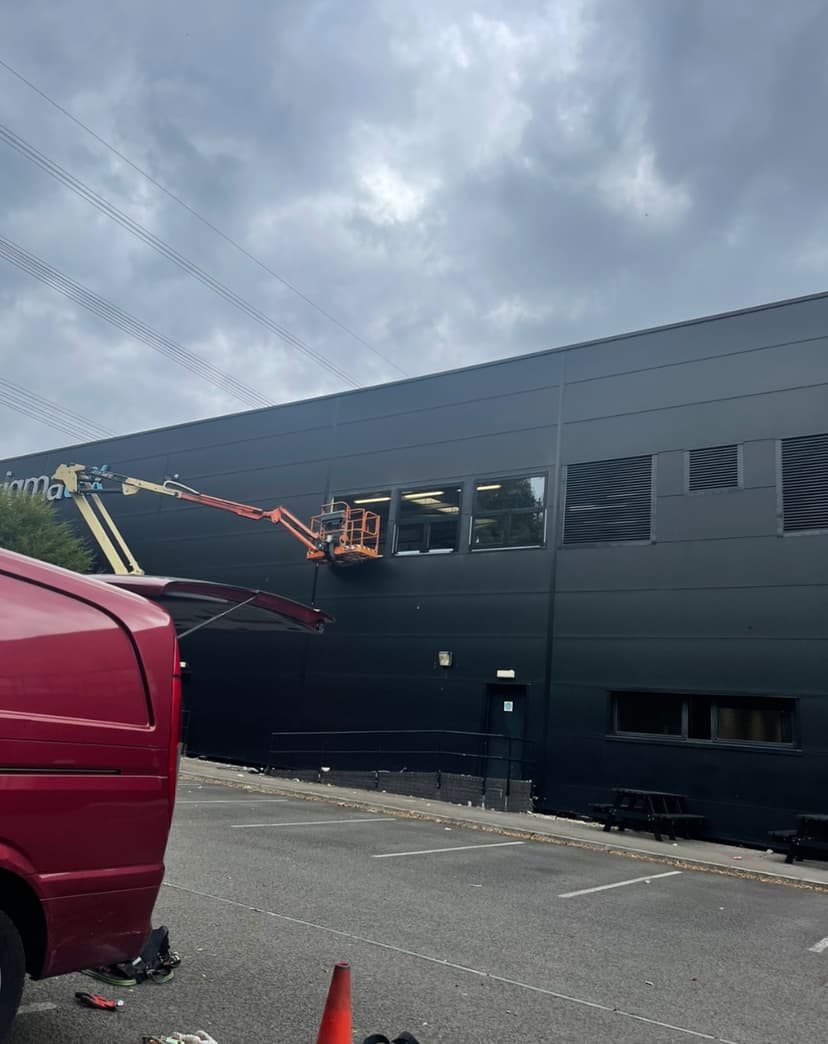 Commercial Aluminium Window Install - Image 5