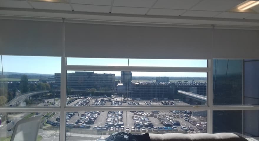 Commercial Blinds Install