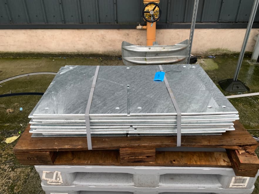 Custom Made Galvanised Steel Drain Coverings