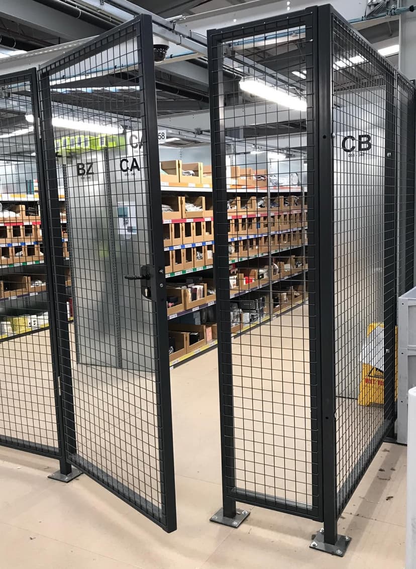 Industrial Cage Design Fabricate & Install - Image 7