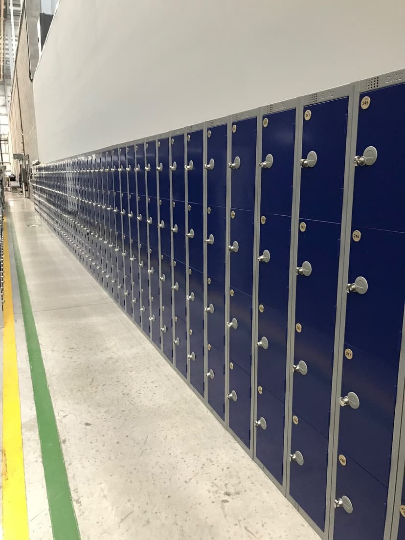 Industrial Locker Supply & Install - Image 1