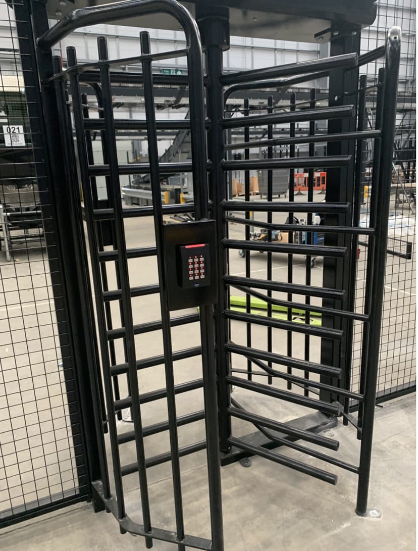 Air Freight Security Cage Design & Install - Image 1